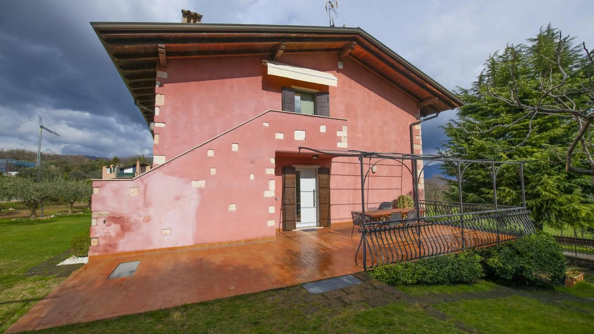 La Casa Rossa Tra Lago E Montagna Garage Wi-Fi Costermano Daire